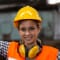 Female Industrial Worker Avatar