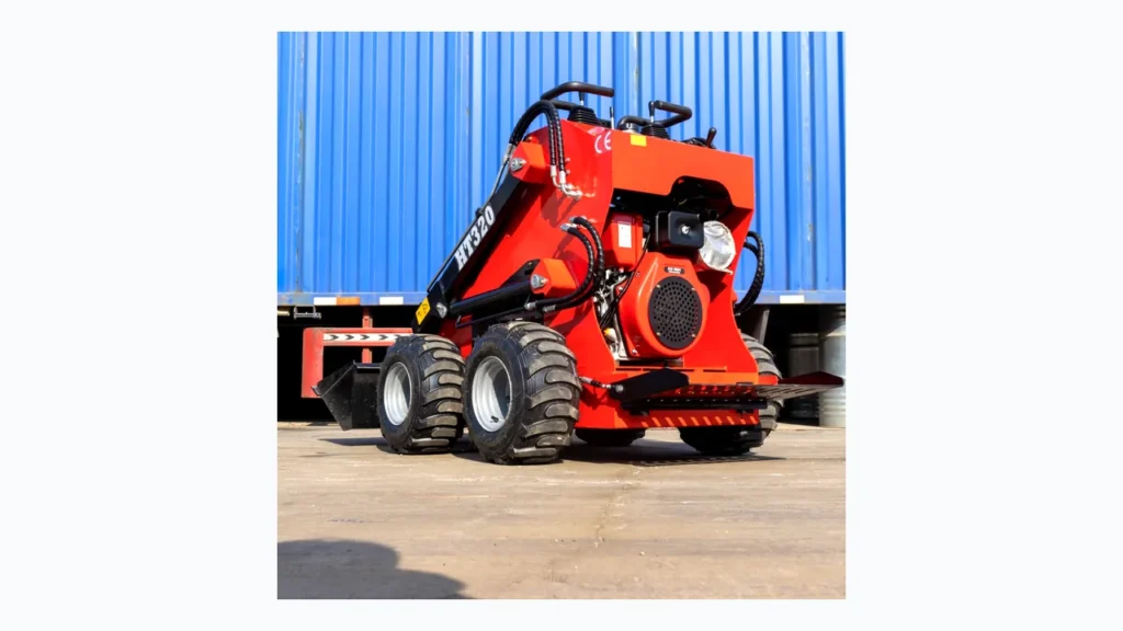 Skid loader product for construction and loading work